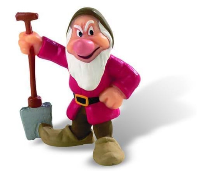 Piticul Grumpy - Figurina din Alba ca Zapada Piticul Grumpy - Figurina din Alba ca Zapada
