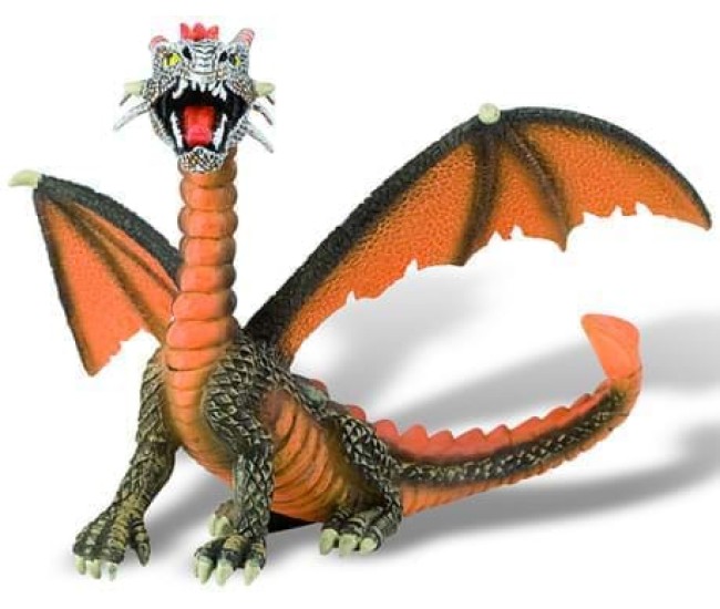 Dragon orange - Figurina colectie Dragon orange - Figurina colectie