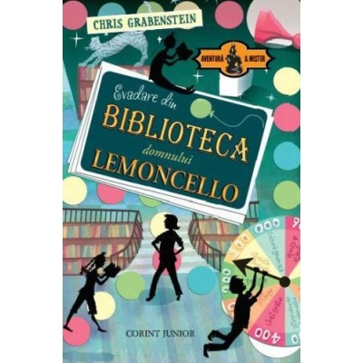 Lemoncello Vol. 1 Evadare Din Biblioteca Domnului Lemoncello  - Chris Grabenstein