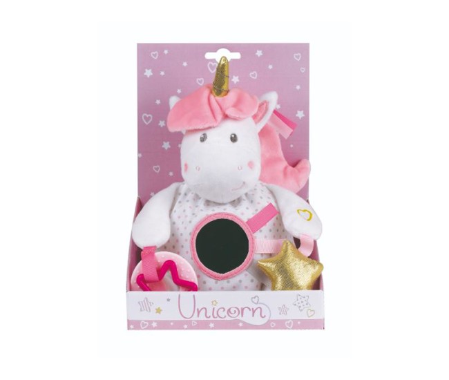 Jucarie Plus Jemini Cu Activitati 24cm Unicorn Jucarie Plus Jemini Cu Activitati 24cm Unicorn