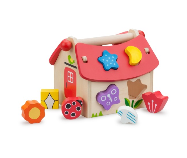 Casuta Shape Sorter cu forme Casuta Shape Sorter cu forme