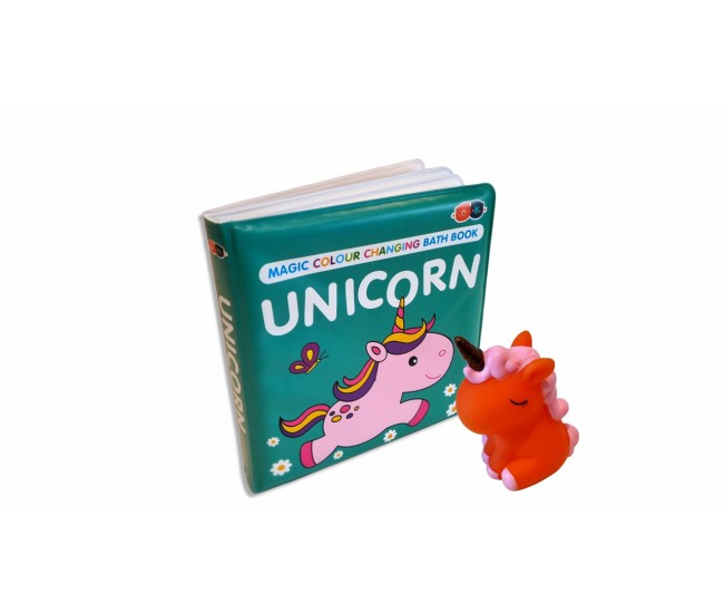 Carte Si Jucarie Care Isi Schimba Culoarea - Unicorn Carte Si Jucarie Care Isi Schimba Culoarea - Unicorn