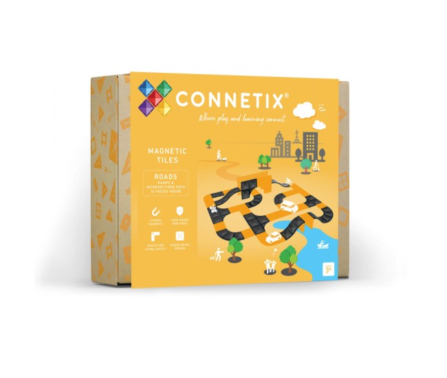 Set Ramps Intersections Connetix, 16 Piese , Rampe Magnetice si Intersectii, Accesorii STEM pentru Constructii Avansate Set Ramps Intersections Connetix, 16 Piese , Rampe Magnetice si Intersectii, Accesorii STEM pentru Constructii Avansate
