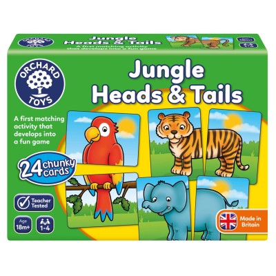 Joc educativ Jungla - Jungle Heads  Tails
