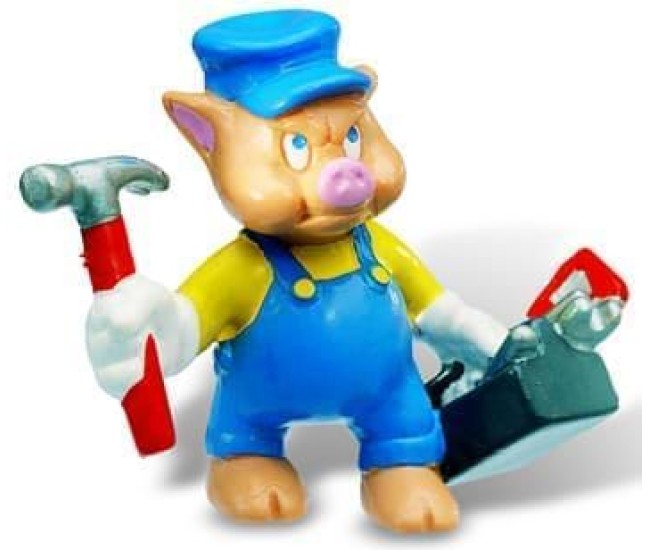 Bullyland Little Pigs Mechanic - Jucarie Educativa de inalta calitate pentru copii Bullyland Little Pigs Mechanic - Jucarie Educativa de inalta calitate pentru copii