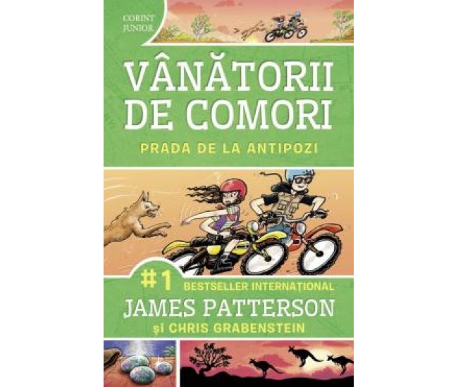 Vanatorii De Comori Vol. 7 Prada De La Antipozi - James Patterson, Chris Grabenstein Vanatorii De Comori Vol. 7 Prada De La Antipozi - James Patterson, Chris Grabenstein