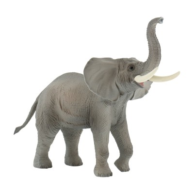 Figurina Elefant African - Jucarie Animale Salbatice, Realist, Educativ pentru Copii Figurina Elefant African - Jucarie Animale Salbatice, Realist, Educativ pentru Copii
