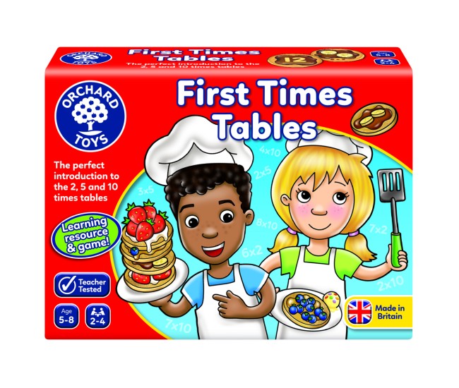 Joc educativ Tabla inmultirii pentru incepatori First times Tables Joc educativ Tabla inmultirii pentru incepatori First times Tables