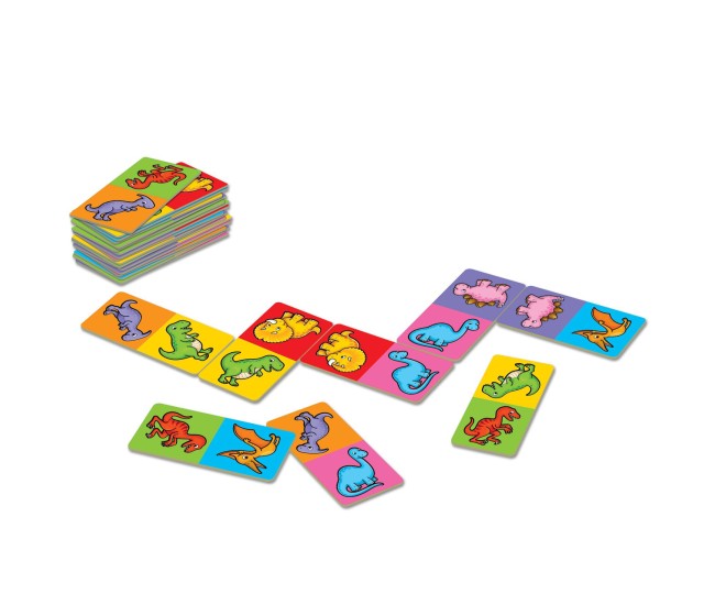 Joc educativ Domino Dinozauri - Dinosaur Dominoes Joc educativ Domino Dinozauri - Dinosaur Dominoes