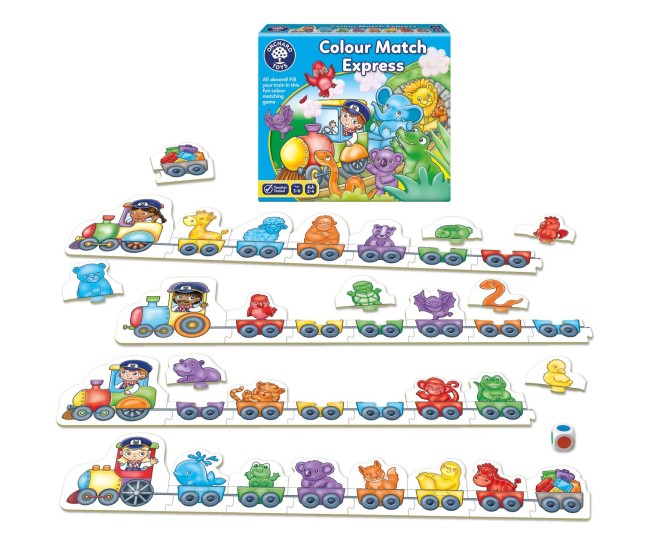 Trenulet Puzzle De Potrivire A Culorilor Trenulet Puzzle De Potrivire A Culorilor