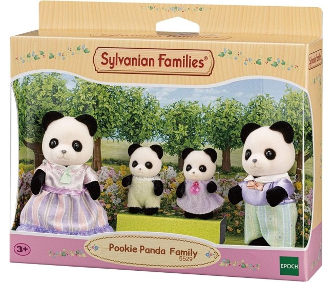 Figurine Sylvanian Families-Familia Ursuletilor Panda Figurine Sylvanian Families-Familia Ursuletilor Panda