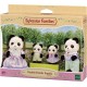 Figurine Sylvanian Families-Familia Ursuletilor Panda Figurine Sylvanian Families-Familia Ursuletilor Panda