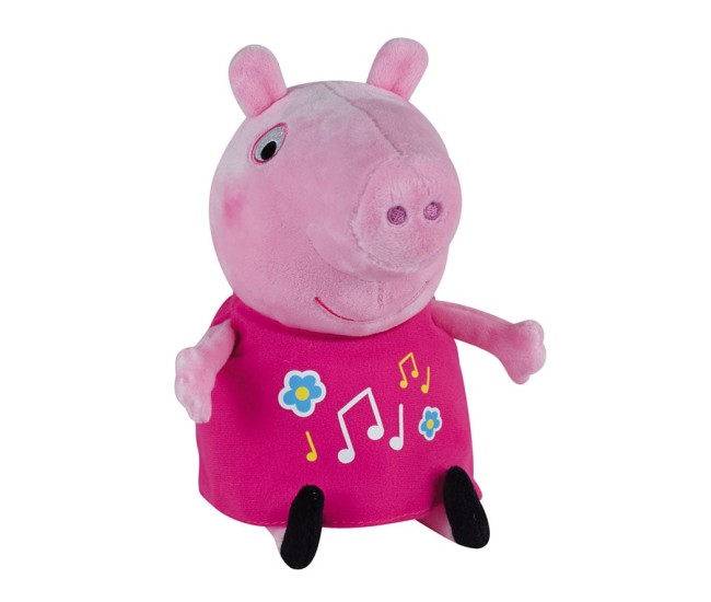Jucarie Plus Muzicala Jemini Cu Lumini 25cm Peppa Pig Jucarie Plus Muzicala Jemini Cu Lumini 25cm Peppa Pig