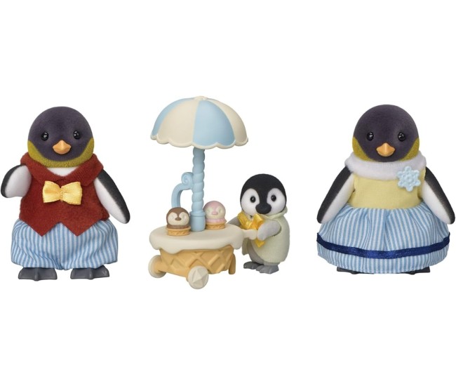 Figurine Sylvanian Families-Familia Pinguinilor Figurine Sylvanian Families-Familia Pinguinilor