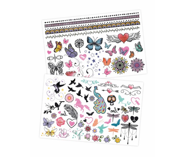 75 Tatuaje - Set creativ pentru fete