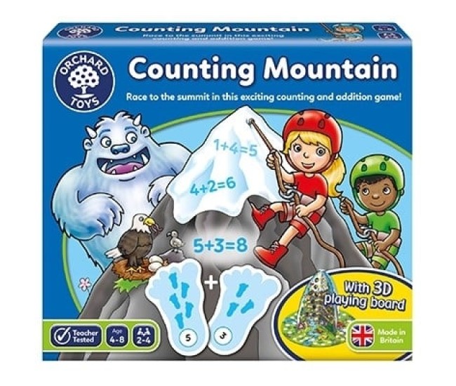 Joc educativ Numaratoarea Muntelui - Counting Mountain Joc educativ Numaratoarea Muntelui - Counting Mountain