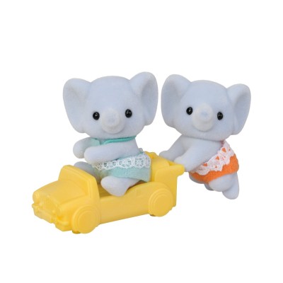 Figurine Sylvanian Families-Gemeni Elefantei Figurine Sylvanian Families-Gemeni Elefantei