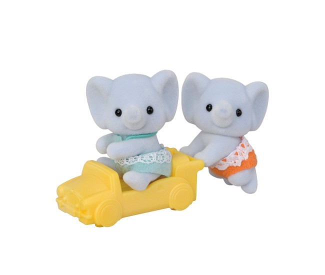 Figurine Sylvanian Families-Gemeni Elefantei Figurine Sylvanian Families-Gemeni Elefantei