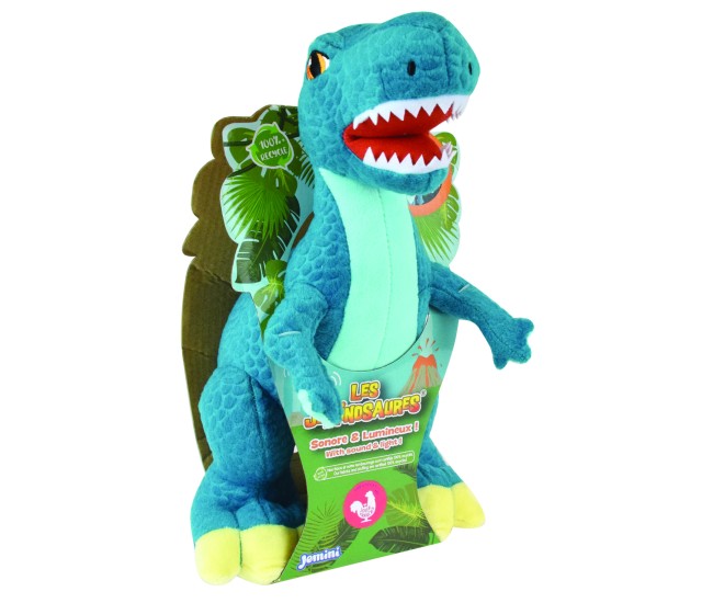 Jucarie Plus Muzicala Jemini Cu Lumini 25cm Velociraptor Jucarie Plus Muzicala Jemini Cu Lumini 25cm Velociraptor