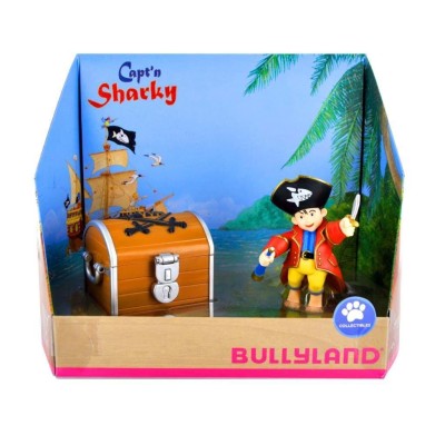 Bullyland Set Capitanul Sharky - Jucarie Educativa de inalta calitate pentru copii