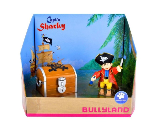 Bullyland Set Capitanul Sharky - Jucarie Educativa de inalta calitate pentru copii Bullyland Set Capitanul Sharky - Jucarie Educativa de inalta calitate pentru copii