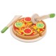 Pizza Funghi - Set din lemn cu accesorii pentru joc de rol Pizza Funghi - Set din lemn cu accesorii pentru joc de rol