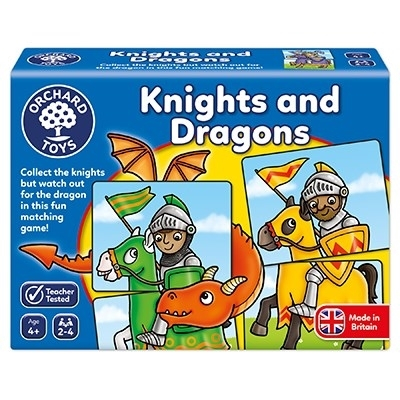 Joc Educativ - Puzzle Cavaleri si Dragoni - Knights and Dragons Joc Educativ - Puzzle Cavaleri si Dragoni - Knights and Dragons