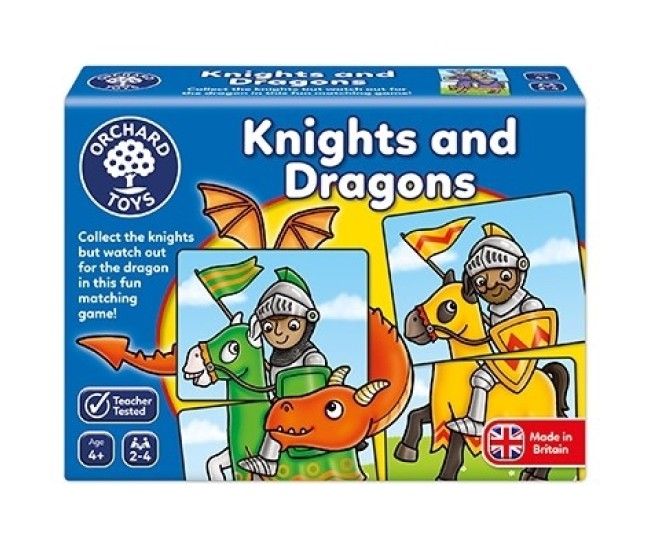 Joc Educativ - Puzzle Cavaleri si Dragoni - Knights and Dragons Joc Educativ - Puzzle Cavaleri si Dragoni - Knights and Dragons