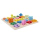 Puzzle Numere - Set lemn cu 20 numere si operatii matematice Puzzle Numere - Set lemn cu 20 numere si operatii matematice