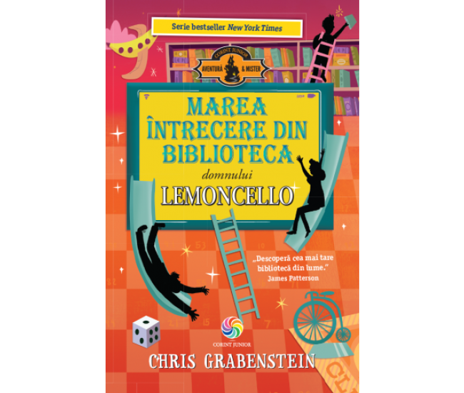 Marea intrecere din biblioteca domnului Lemoncello (vol.3) - Chris Grabenstein Marea intrecere din biblioteca domnului Lemoncello (vol.3) - Chris Grabenstein