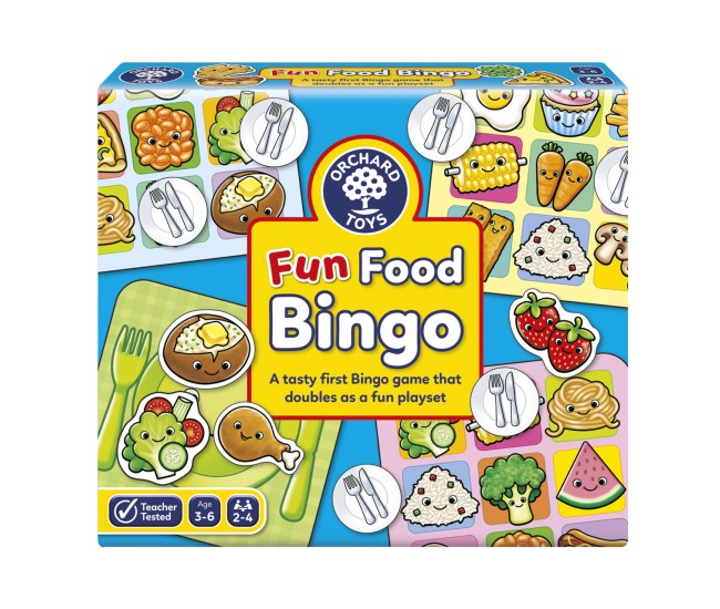 Joc Educativ Bingo Distractiv cu Alimente Joc Educativ Bingo Distractiv cu Alimente