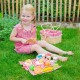 Cos de picnic cu accesorii din lemn - Joc de rol Cos de picnic cu accesorii din lemn - Joc de rol