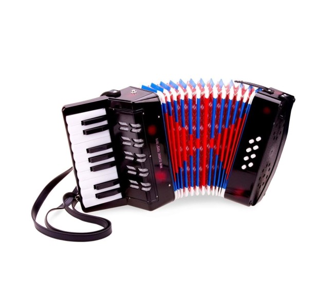 Acordeon mare - Instrument muzical copii - Negru Acordeon mare - Instrument muzical copii - Negru