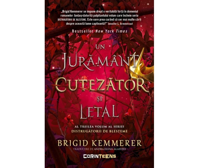 Distrugatorii De Blesteme Vol. 3 Un Juramant Cutezator Si Letal - Brigid Kemmerer Distrugatorii De Blesteme Vol. 3 Un Juramant Cutezator Si Letal - Brigid Kemmerer