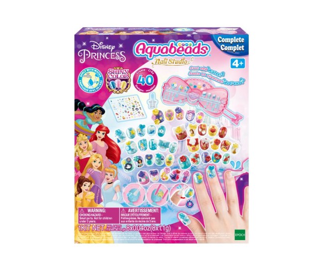 Set Margele Aquabeads - Stickere Pentru Unghii Printese Disney Set Margele Aquabeads - Stickere Pentru Unghii Printese Disney