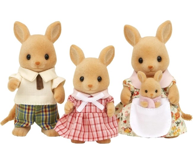 Figurine Sylvanian Families-Familia Cangurilor Figurine Sylvanian Families-Familia Cangurilor