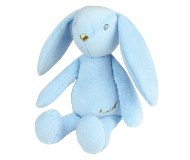 Jucarie Plus Jemini Fosforescenta 21cm Iepure Luminou Blu Jucarie Plus Jemini Fosforescenta 21cm Iepure Luminou Blu