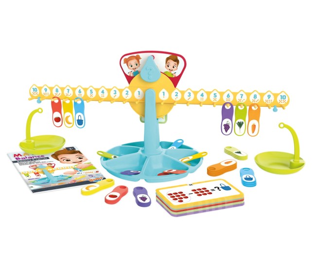 Balanta Numerica - Set educativ cu cifre pentru copii Balanta Numerica - Set educativ cu cifre pentru copii
