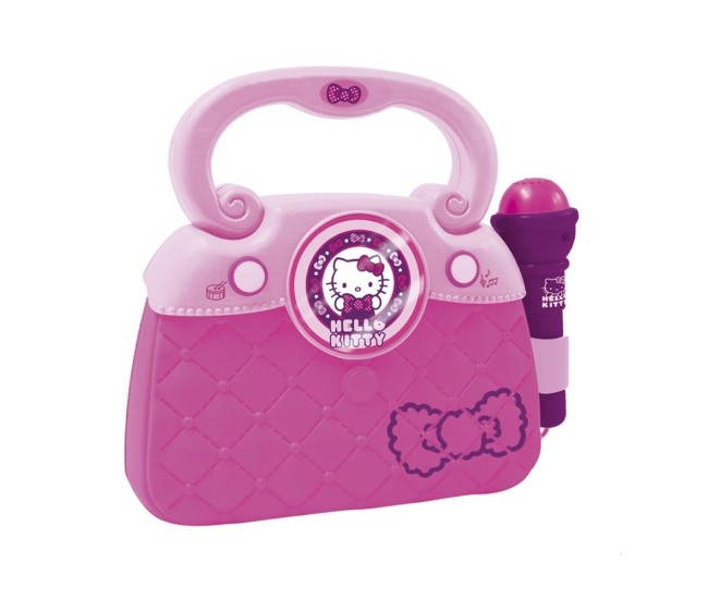 Geanta cu microfon si amplificator - Hello Kitty Geanta cu microfon si amplificator - Hello Kitty