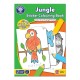 Carte de colorat cu activitati in limba engleza si abtibilduri Jungla JUNGLE Carte de colorat cu activitati in limba engleza si abtibilduri Jungla JUNGLE