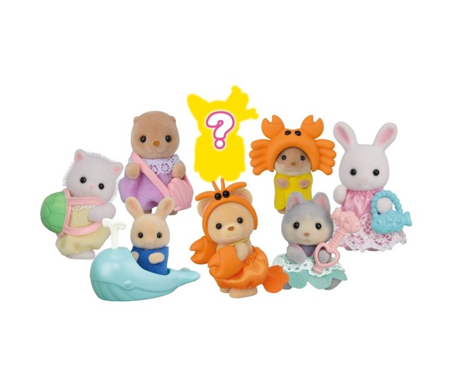 Sylvanian Families-Figurina Surpriza Pe Litoral Sylvanian Families-Figurina Surpriza Pe Litoral