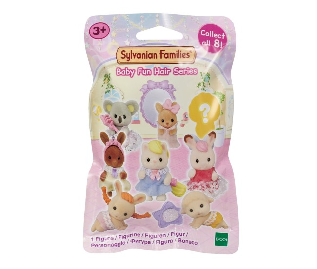 Sylvanian Families-Figurina Surpriza Coafuri Amuzante Sylvanian Families-Figurina Surpriza Coafuri Amuzante