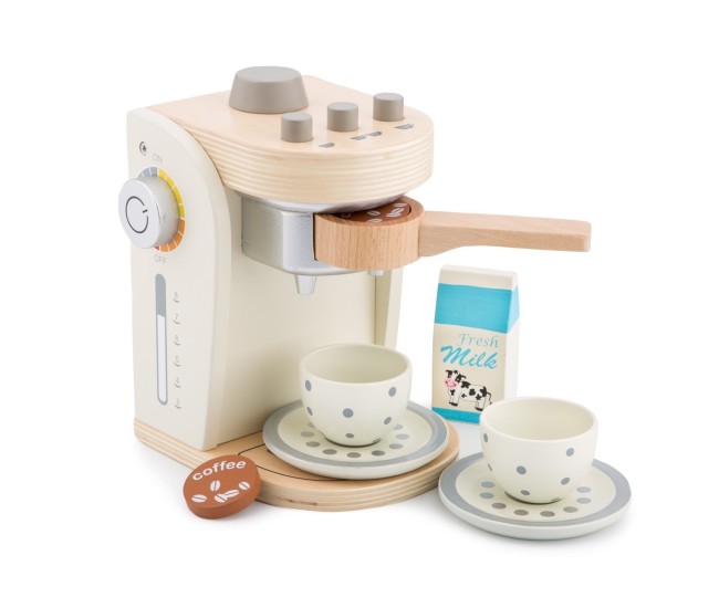 Cafetiera lemn Alb New Classic Toys Cafetiera lemn Alb New Classic Toys