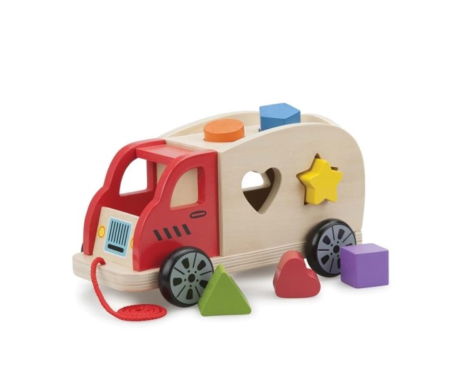 Camion Shape Sorter cu 6 forme Camion Shape Sorter cu 6 forme