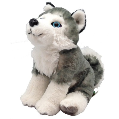 Catelus Husky - Jucarie Plus 20 cm