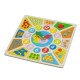 Ceas educativ din lemn Ceas educativ din lemn
