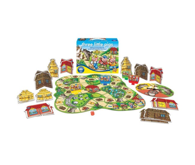 Joc interactiv - Cei trei purcelusi Joc interactiv - Cei trei purcelusi