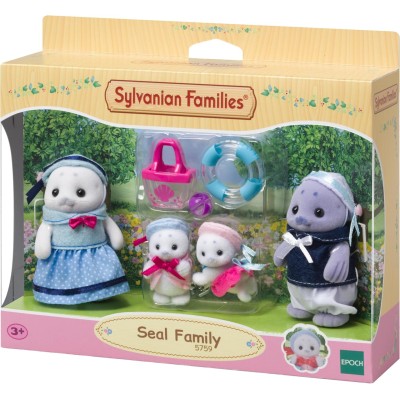 Figurine Sylvanian Families-Familia Focilor Figurine Sylvanian Families-Familia Focilor