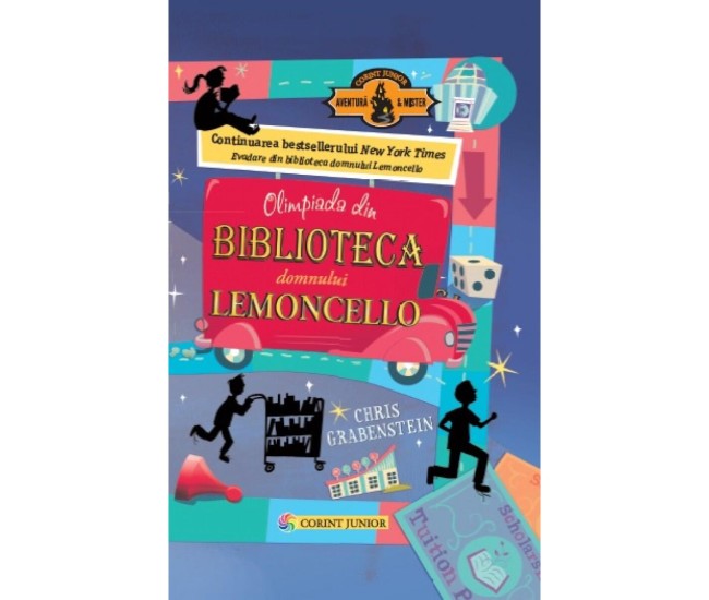 Olimpiada din biblioteca domnului Lemoncello (vol.2) - Chris Grabenstein Olimpiada din biblioteca domnului Lemoncello (vol.2) - Chris Grabenstein