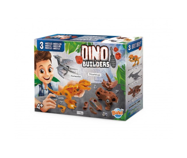 Dinozaur DIY - Set constructie cu 3 Modele Dinozaur DIY - Set constructie cu 3 Modele